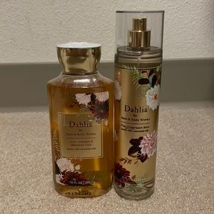 Bath and Body Works Dahlia bundle